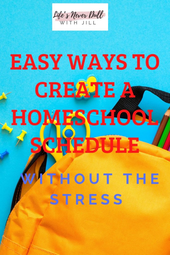 You want to homeschool but how can you create and easy to follow homeschool schedule that everyone will thrive on? Follow these easy steps to create the perfect homeschool schedule for you life. it is really easy to do.